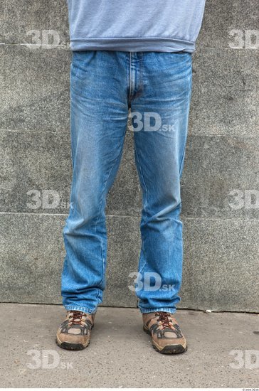 Leg Man Casual Jeans Average Street photo references