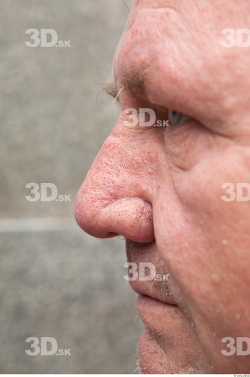 Nose Man White Casual Average Wrinkles