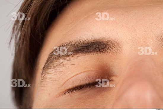 Eye Whole Body Man Casual Athletic Studio photo references