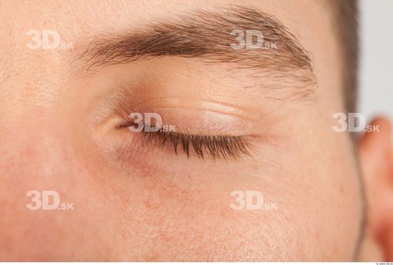 Eye Whole Body Man Casual Athletic Studio photo references