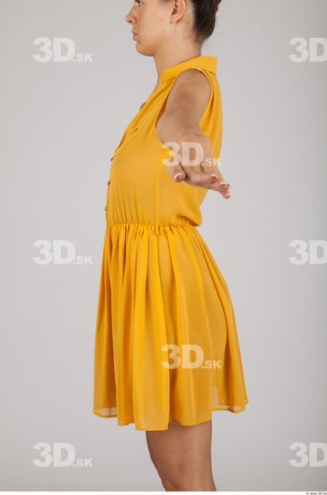 Whole Body Woman Formal Dress Slim Studio photo references