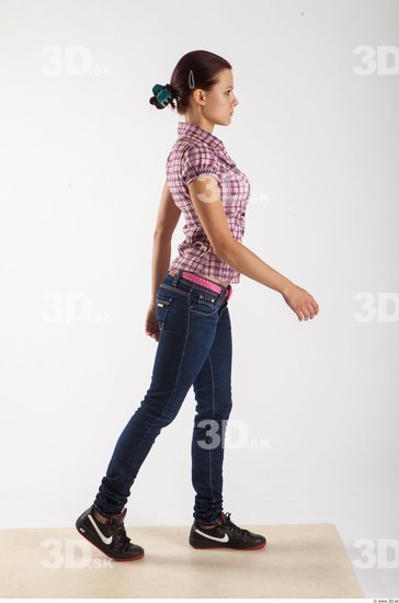 Whole Body Woman Animation references White Casual Slim