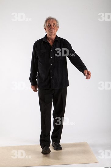 Whole Body Man Animation references White Formal Average Wrinkles