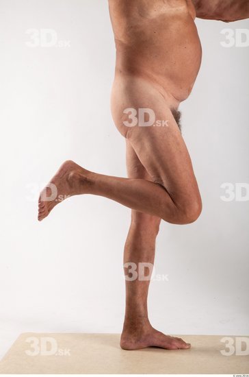 Leg Man Animation references White Nude Average Wrinkles