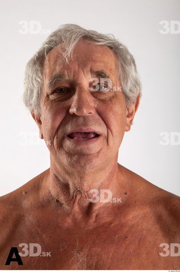 Head Phonemes Man White Average Wrinkles