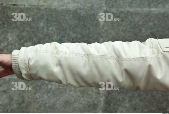 Forearm Woman Casual Coat Average Street photo references