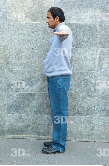 Whole Body Man T poses White Casual Average