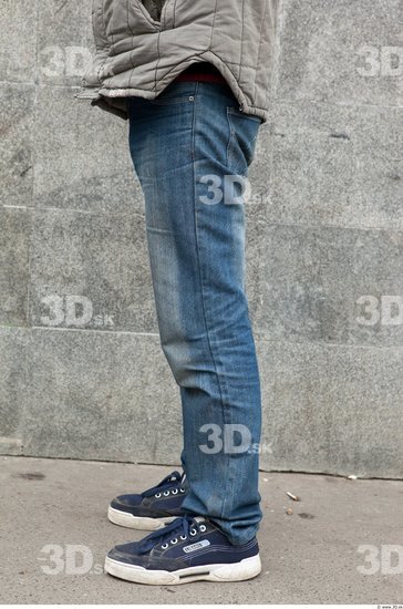 Leg Man Casual Jeans Average Street photo references