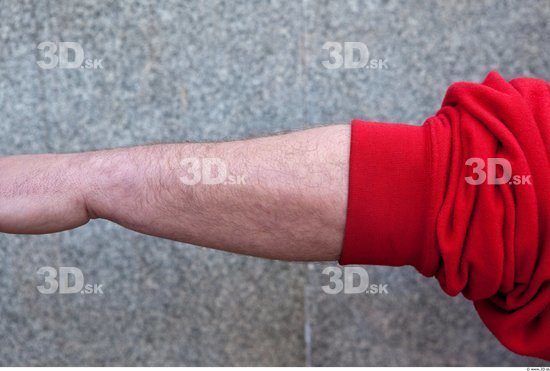 Forearm Man Casual Sweater Average Street photo references