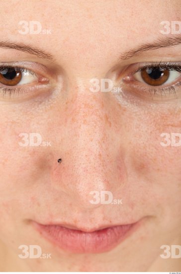 Nose Whole Body Woman Casual Average Studio photo references