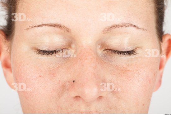 Eye Whole Body Woman Casual Average Studio photo references