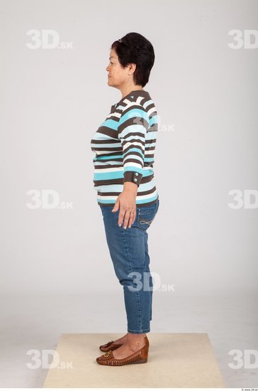 Whole Body Woman Animation references Casual Average Studio photo references