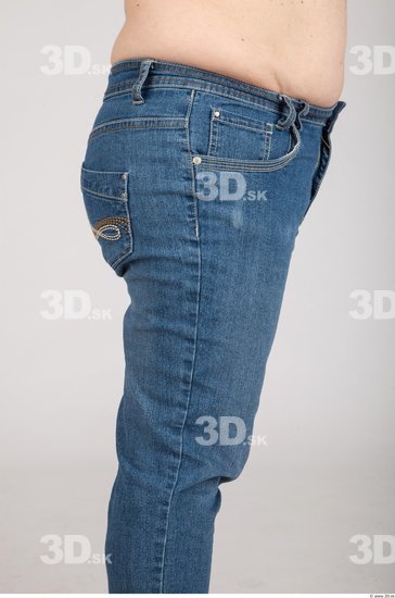 Thigh Whole Body Woman Casual Jeans Average Studio photo references