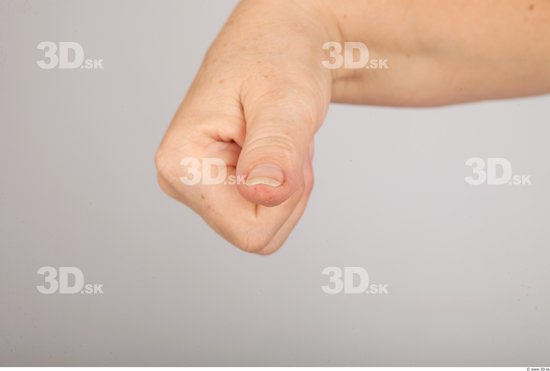 Fingers Whole Body Woman Casual Average Studio photo references