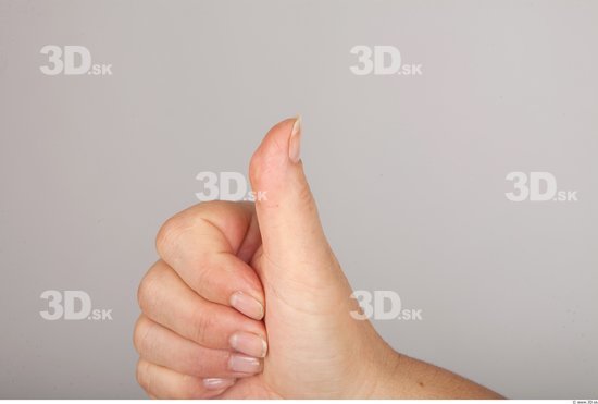 Fingers Whole Body Woman Casual Average Studio photo references