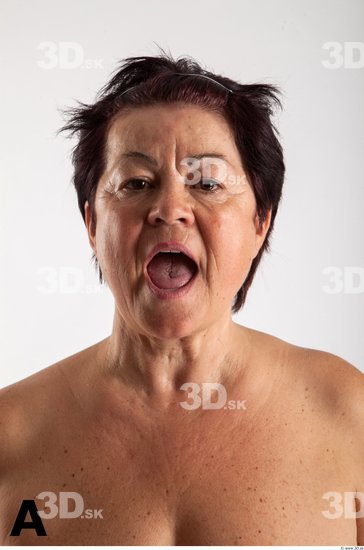 Head Phonemes Woman White Average Wrinkles