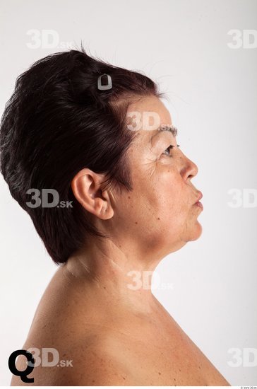 Head Phonemes Woman White Average Wrinkles