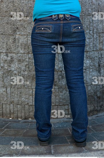 Leg Woman Casual Jeans Average Street photo references