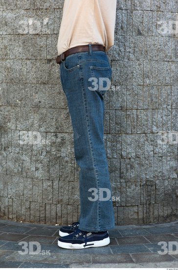 Leg Man Casual Jeans Average Street photo references