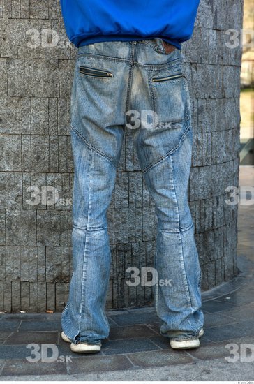 Leg Casual Jeans Average Street photo references