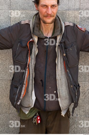 Upper Body Man Casual Jacket Average Street photo references