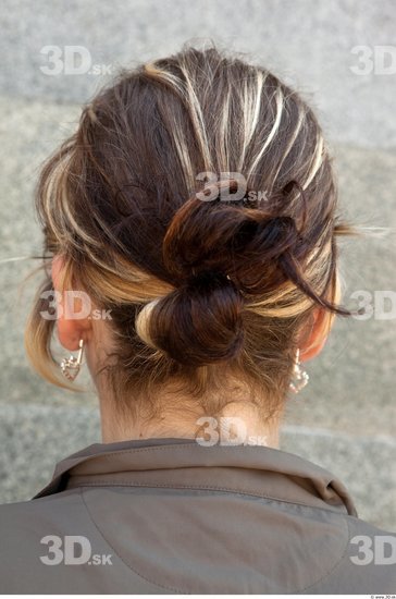 Head Woman Casual Average Street photo references