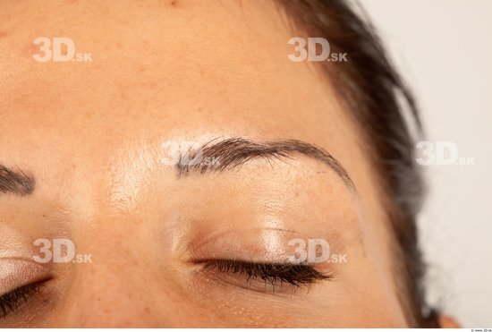 Eye Whole Body Woman Casual Slim Studio photo references