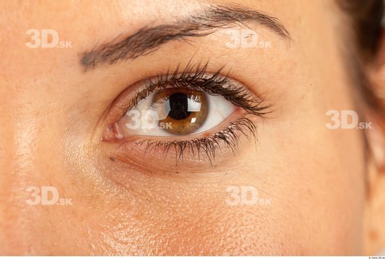 Eye Whole Body Woman Casual Slim Studio photo references