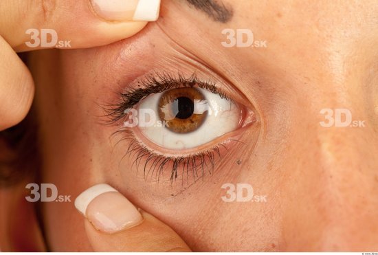 Eye Whole Body Woman Casual Slim Studio photo references