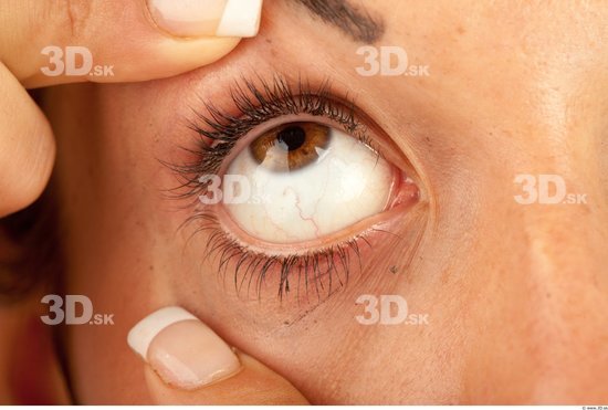 Eye Whole Body Woman Casual Slim Studio photo references