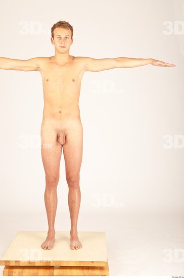 Whole Body Man T poses Nude Casual Slim Studio photo references