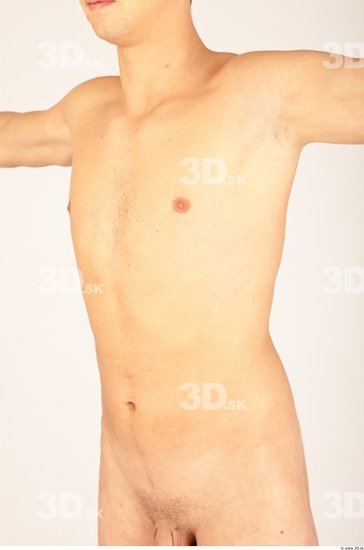 Upper Body Whole Body Man Nude Casual Slim Studio photo references