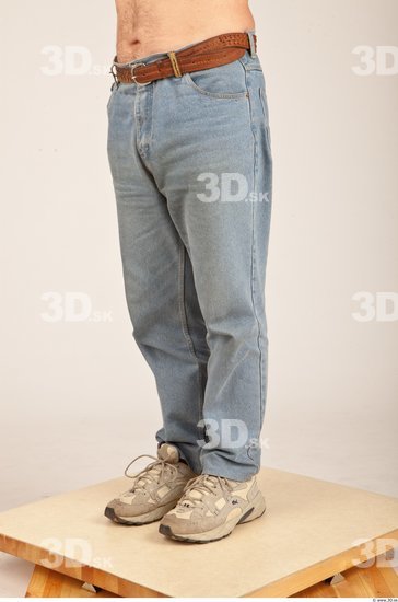 Leg Whole Body Man Casual Jeans Average Studio photo references