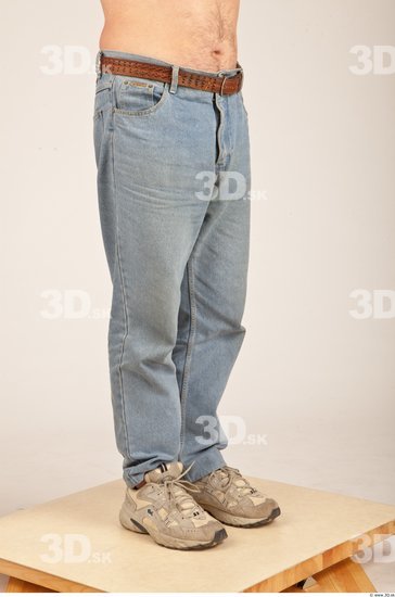 Leg Whole Body Man Casual Jeans Average Studio photo references