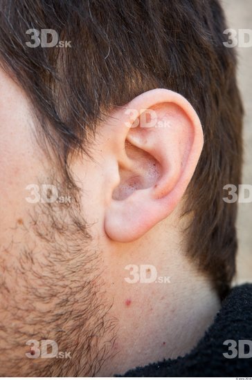 Ear Man Casual Average Street photo references