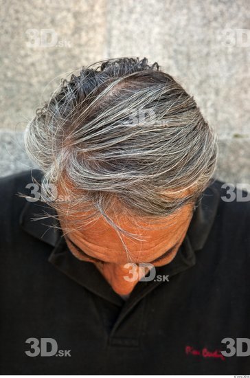 Head Man Casual Average Wrinkles Street photo references