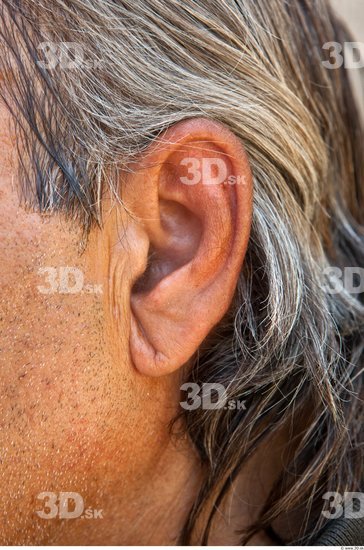 Ear Man Casual Average Street photo references