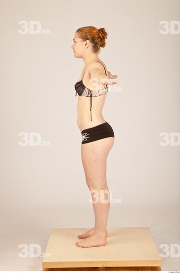 Whole Body Woman Formal Slim Studio photo references