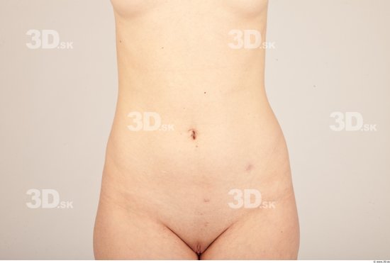 Belly Whole Body Woman Nude Formal Slim Studio photo references