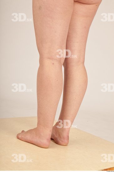 Calf Whole Body Woman Nude Formal Slim Studio photo references