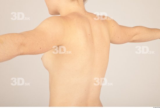 Whole Body Back Woman Nude Formal Slim Studio photo references