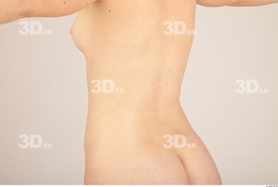 Whole Body Back Woman Nude Formal Slim Studio photo references