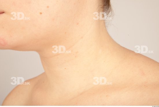 Neck Whole Body Woman Formal Slim Studio photo references