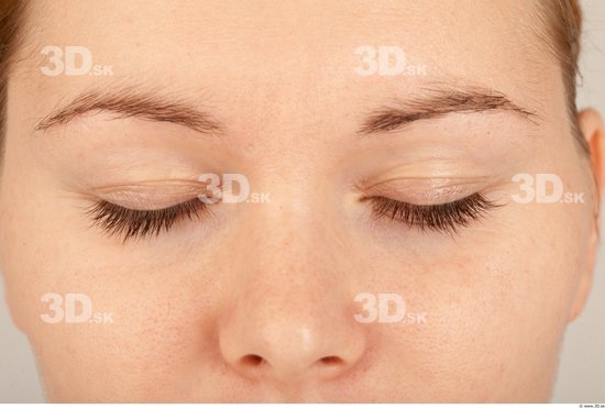 Eye Whole Body Woman Formal Slim Studio photo references