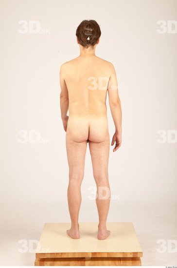 Whole Body Man Animation references Nude Casual Average Studio photo references