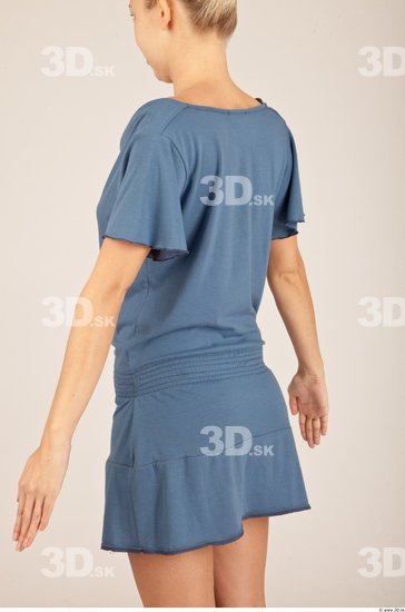 Upper Body Whole Body Woman Casual Dress Slim Studio photo references