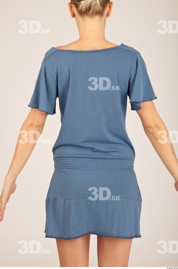 Upper Body Whole Body Woman Casual Dress Slim Studio photo references