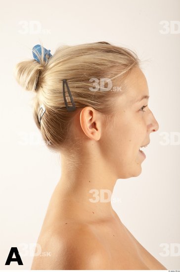 Head Phonemes Woman Animation references White Slim