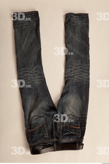 Whole Body Man Casual Jeans Athletic Studio photo references