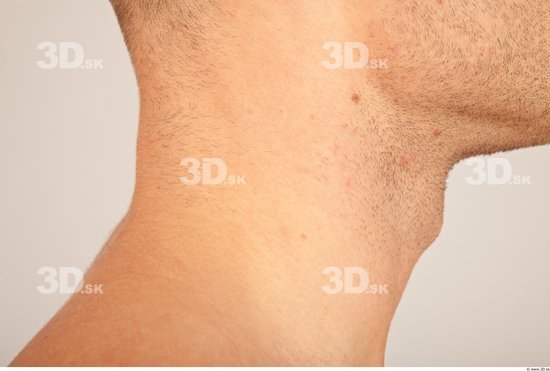 Neck Whole Body Man Casual Athletic Studio photo references